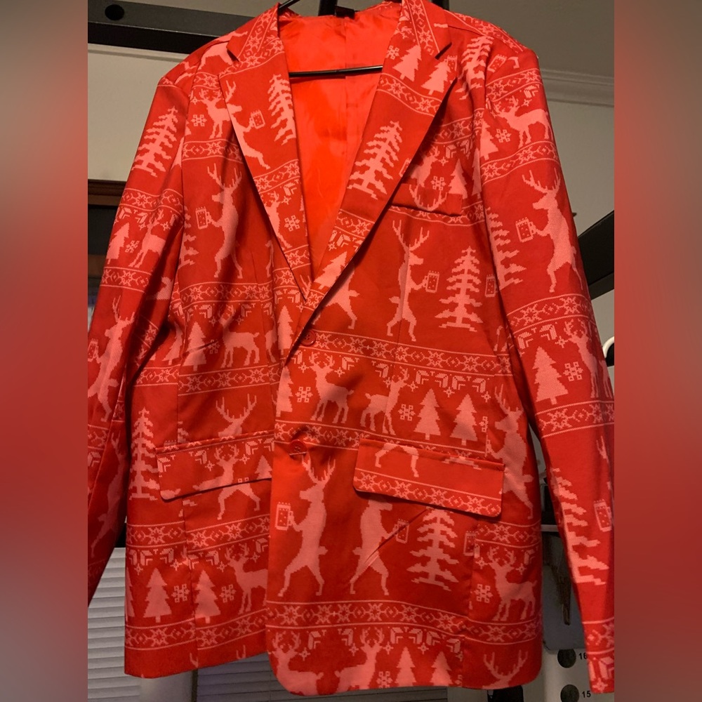 Men’s Christmas suit